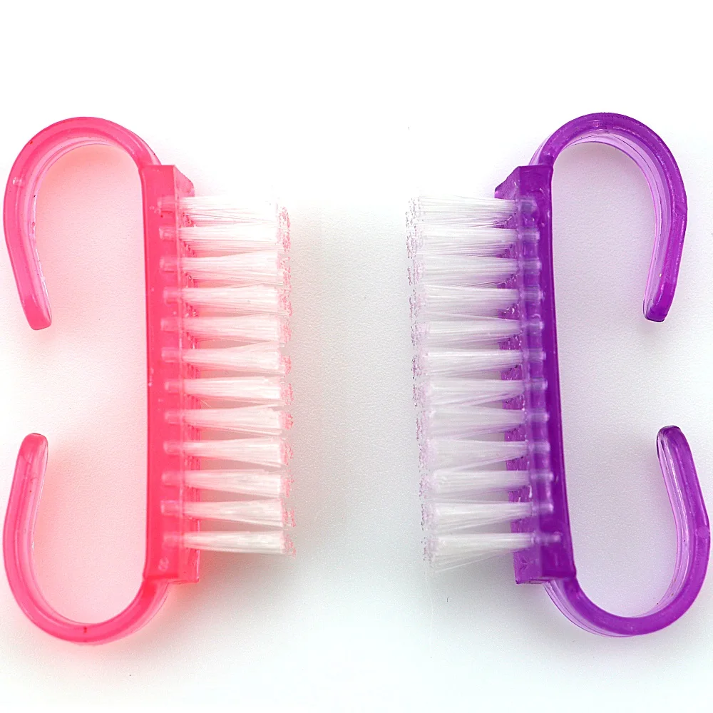 3 шт щетка для чистки ногтей инструменты пилочка маникюра педикюра мягкая