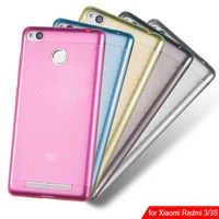 2016 original for xiaomi redmi 3 case cover 5 0 silicone tpu soft phone case ultrathin protective funda for xiaomi redmi 3s pro