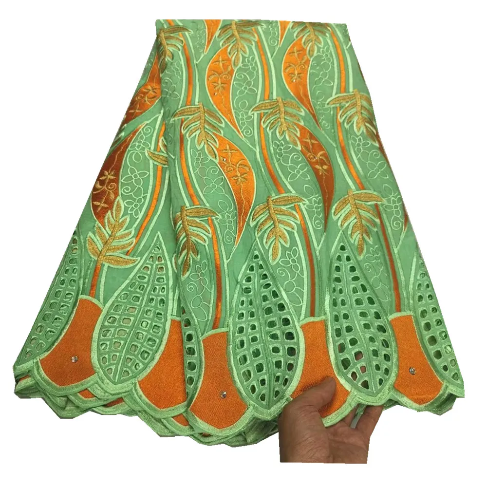 

African Lace Fabric 2021 High Quality Swiss Cotton Lace Fabric Nigerian Lace Fabrics Swiss Voile Lace In Switzerland y69-89