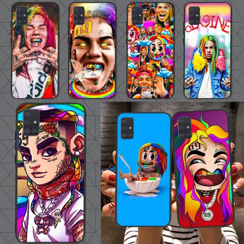 

Rapper SixNine 6ix9ine 69 Phone Case For Samsung A02 A20 A30 A31 A32 A40 A50 A51 A52 A70 A71 A72 A80 A91 cover