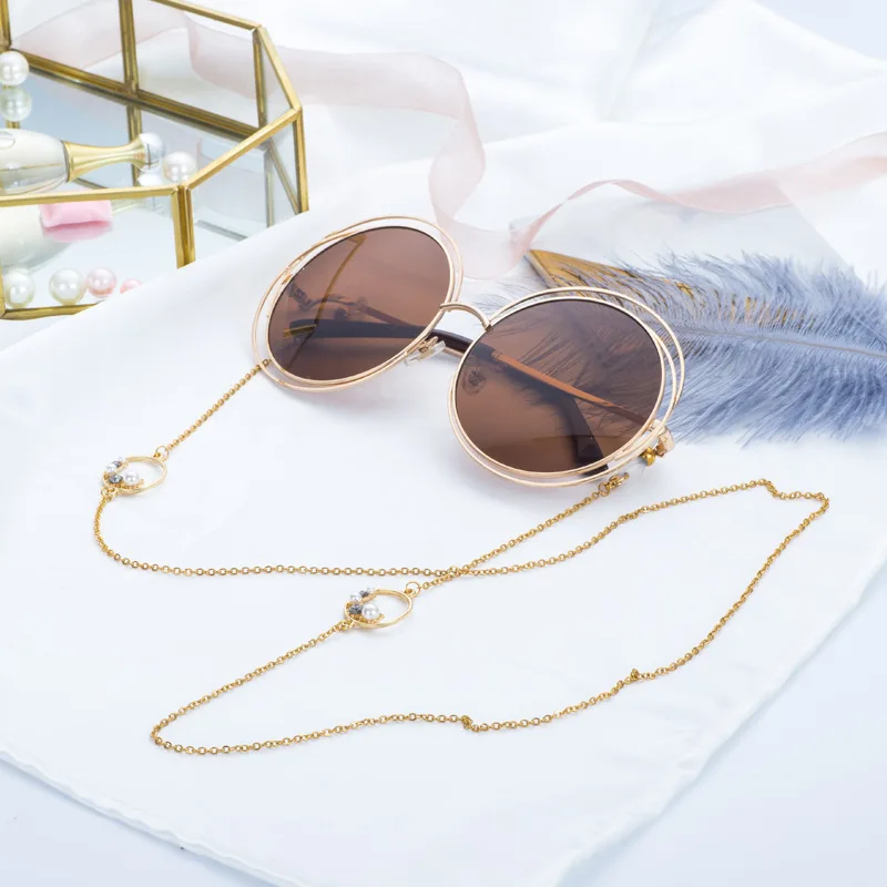 

Sunglasses Rope Strap Anti-slip Holder Neck Eyewear String Titanium Steel
