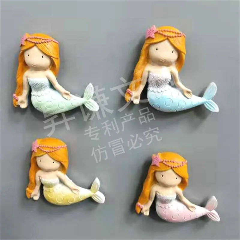 Мультяшные магниты на холодильник новинка Креативные 3D Магнитные наклейки