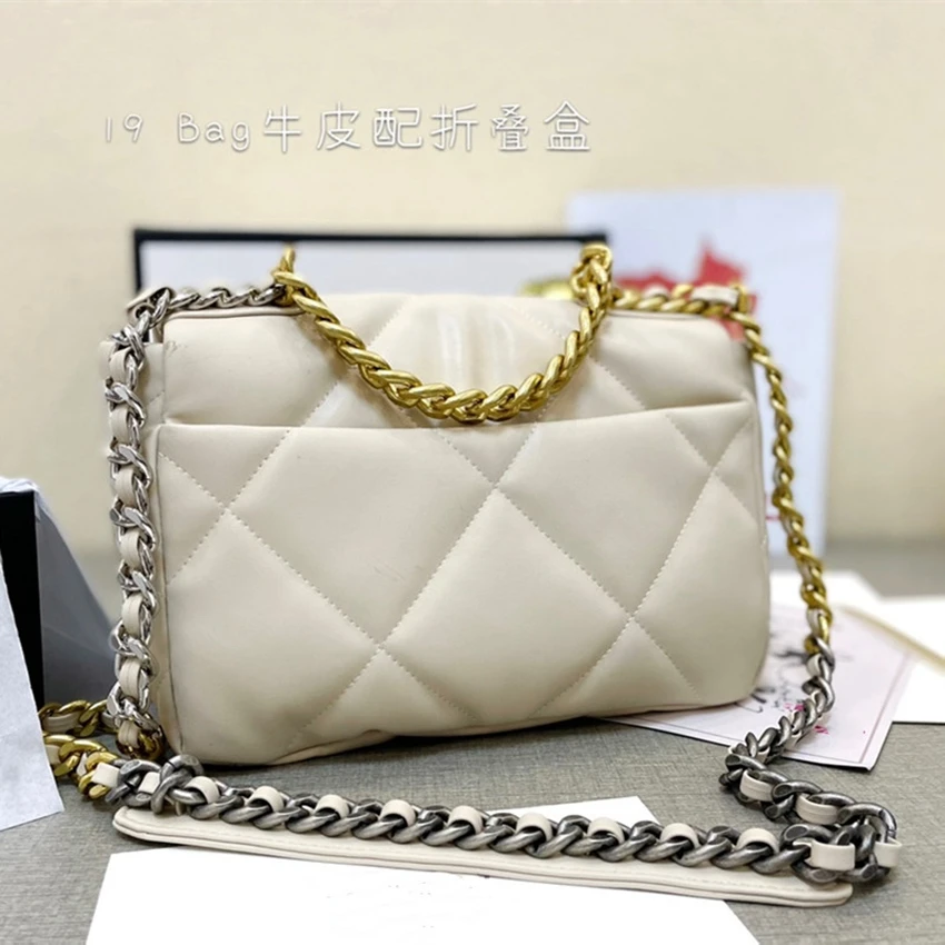 

2021 Summer New Products Fashion One-shoulder Diagonal Chain Bag All-match Diamond Flip Square Bag Large-capacity Storage Bag