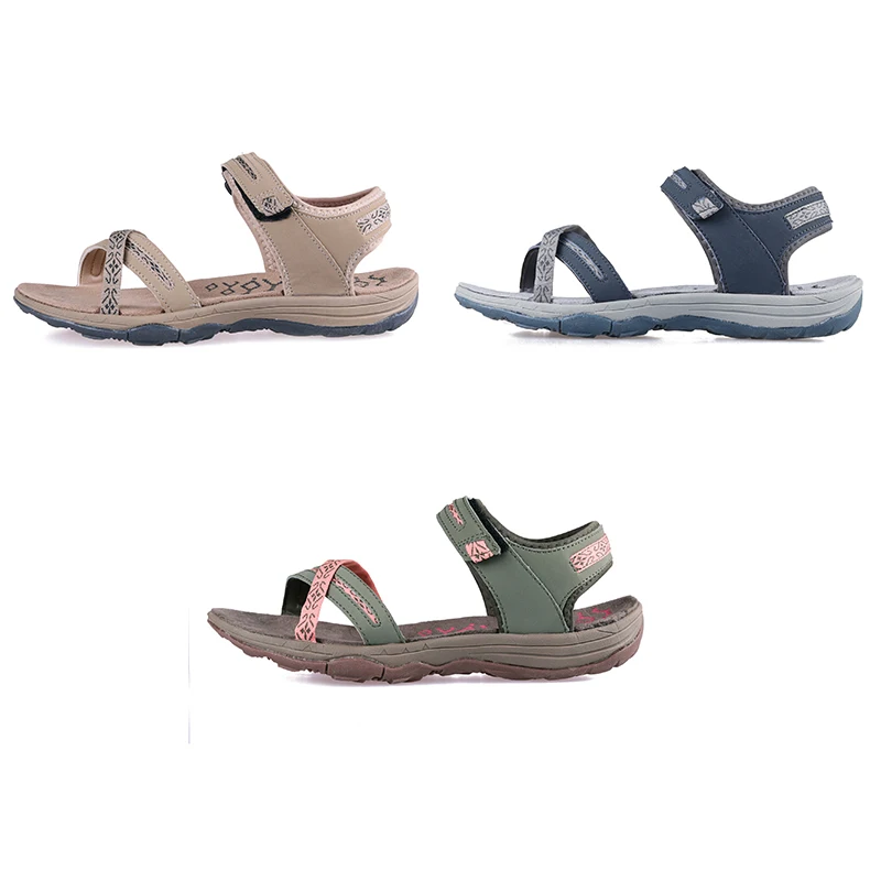 Сандалии GRITION женские на плоской подошве Повседневная пляжная обувь Тапочки для