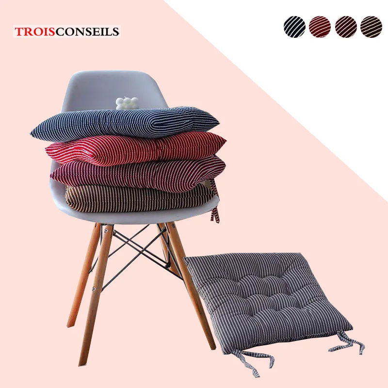 

40*40cm Velvet Chair Cushion Square Stool Cushions Pearl Cotton Office Computer Chair Protective Mat Chair Backrest Pillow