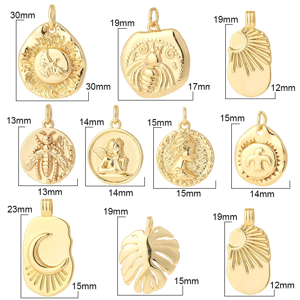 Изящные Подвески сделай сам для изготовления ювелирных изделий Бабочка лист