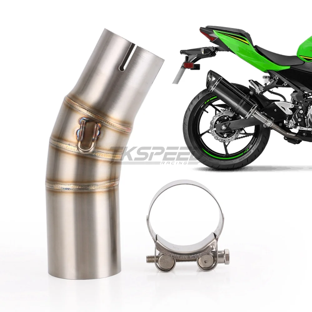 Выхлопная труба для мотоцикла среднего диаметра 51 мм из нержавеющей стали