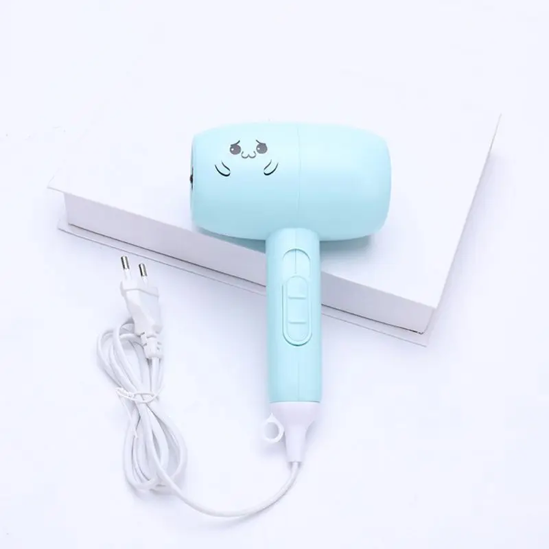 Фен для волос мини вентилятор горячего и холодного воздуха 1000 Вт Складной