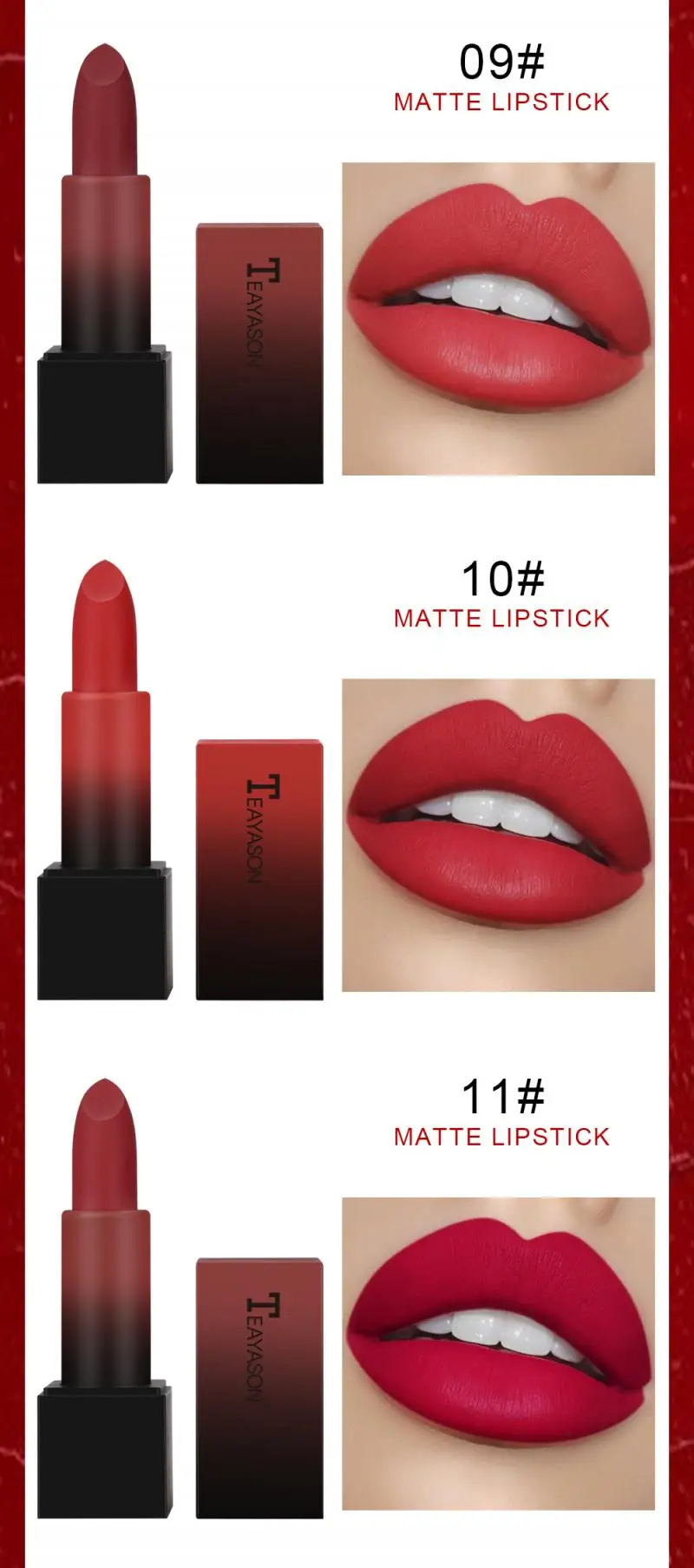Прямая поставка 12 цветов нюдовая матовая бархатная Глянцевая губная помада
