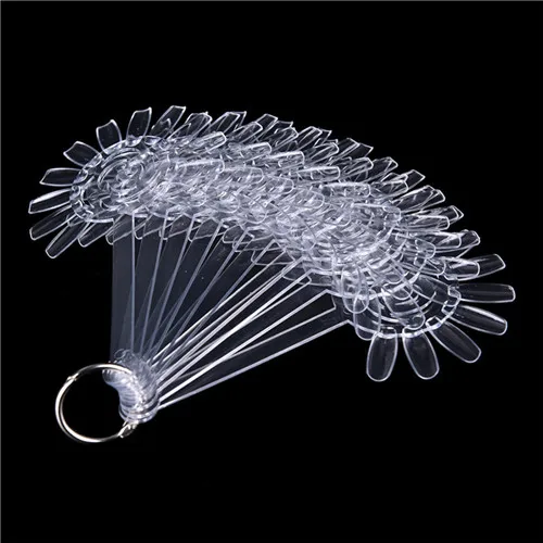 120 наконечников натуральный Подсолнечник лак для ногтей дисплей палочки с