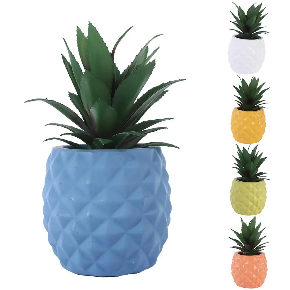 Искусственный Ананасовый декор искусственные смоляные горшечные растения
