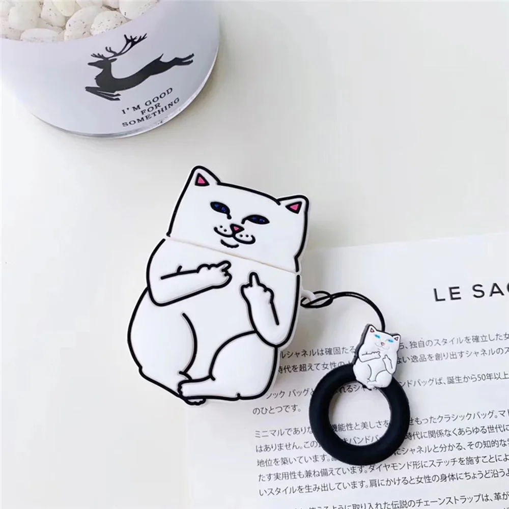 GJ0733 3D чехол для наушников для Airpods 2 чехол силиконовый НЛО мультяшный милый чехол для наушников для Apple Air Pods чехол s для Earpods аксессуары - Цвет: GJ0733
