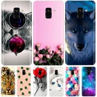 Силиконовый чехол для Samsung Galaxy A8 Plus 2018 милый узор мягкий TPU чехол для телефона Samsung Galaxy A8 A 8 2018 бампер чехол Coque