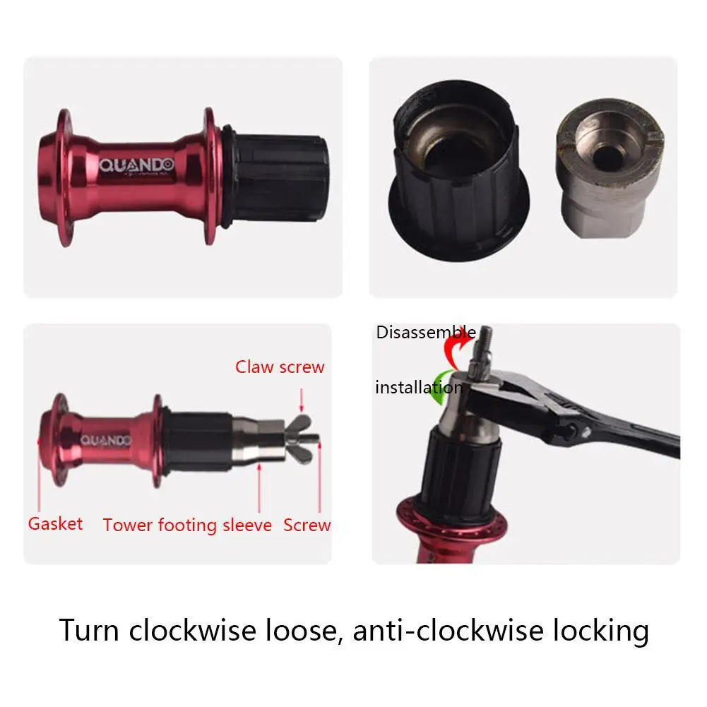 Bicycle Flywheel Hub Disassembly Tool Stainless Steel Wrench Repair | Спорт и развлечения