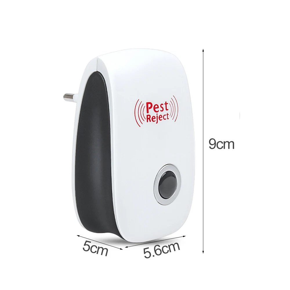 

Home Electronic Mosquito Repellent Rodent Contro Indoor Cockroach Mosquito Insect Killer Ultrasonic Pest Repeller EU/US Plug