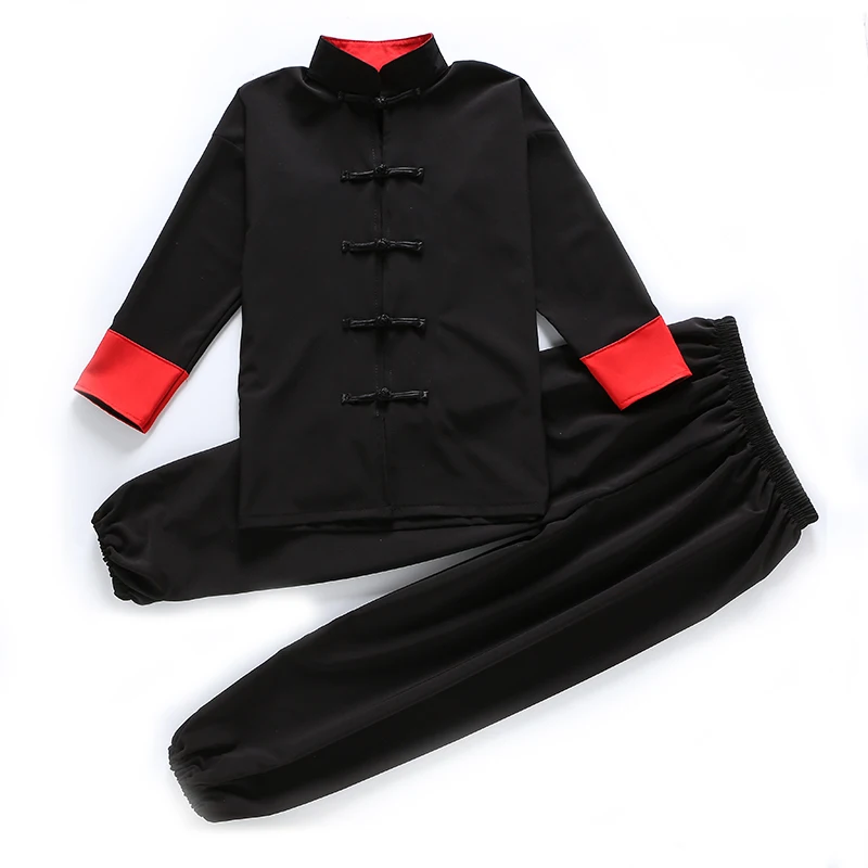 Детская художественная одежда тренировочная для детей в стиле Тай-Чи кунг-фу