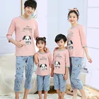 Детский комплект-Пижама для девочки летние пижамы из хлопка, ночная рубашка, костюм для детей ясельного возраста, для девочек, детская одежда для сна пижамы для детей розового и голубого цвета с героями мультфильмов Пижама с единорогом милые