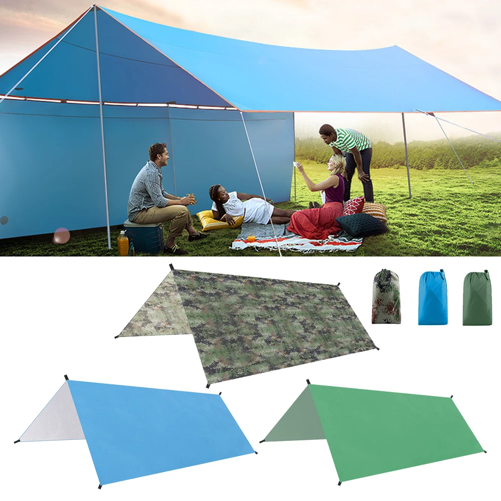 Многофункциональный тент водонепроницаемый брезент влагостойкая накидка