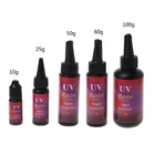 Высокопрозрачный, с низким запахом, клей из уф смолы, ручной, для самостоятельной УФ-отверждения, клей без тени