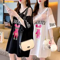 Aesthetic Fashion Women T-shirt Summer T Shirt Short Sleeve Graphic Clothes Midi Pulovers Loose Backless Aesthetic Tops Casual