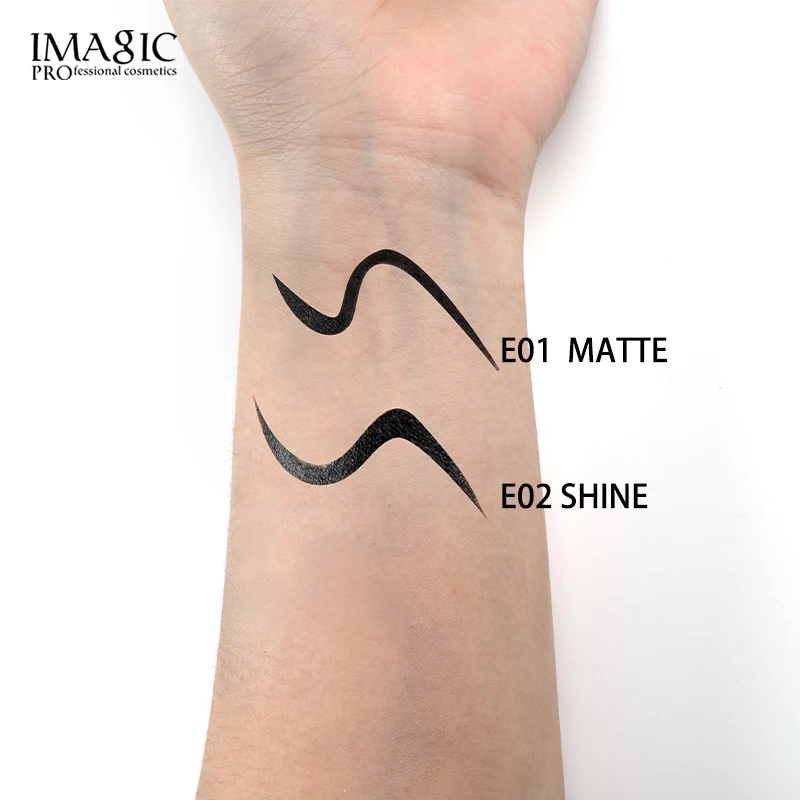 

IMAGIC Waterproof Eyeliner Shine Eyeliner Matte Make Your Beauty Black Long Lasting Eyeliner Pen Makeup Cosmetic Tool