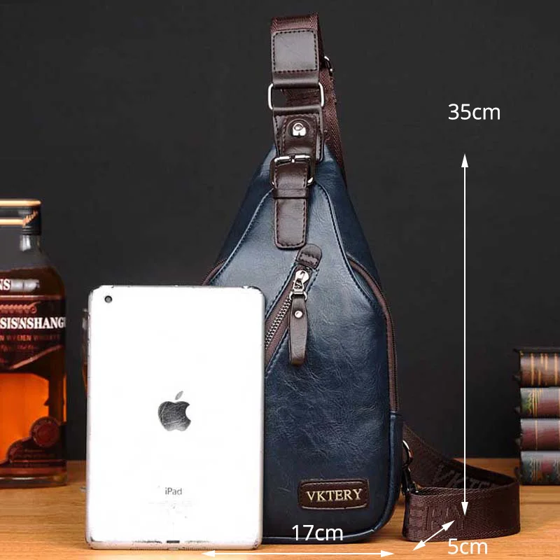 

New Fashion brand Shoulder Bags Men Chest Bag travel Men Messenger bag Male Casual High Quality Small Crossbody Bag for men 2019