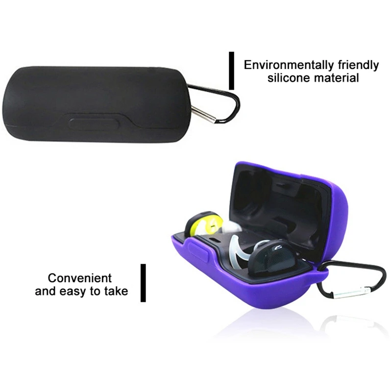 Силиконовый защитный чехол для BOSE SoundSport Free беспроводной Bluetooth-гарнитуры с