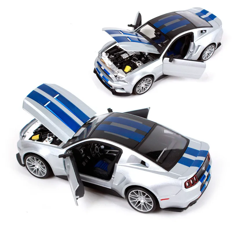 

Модель автомобиля 1:24, модель автомобиля Gt Meritor Tu Ford Mustang, модель автомобиля из сплава, модель автомобиля, украшение жизни, автомобиль, детский...