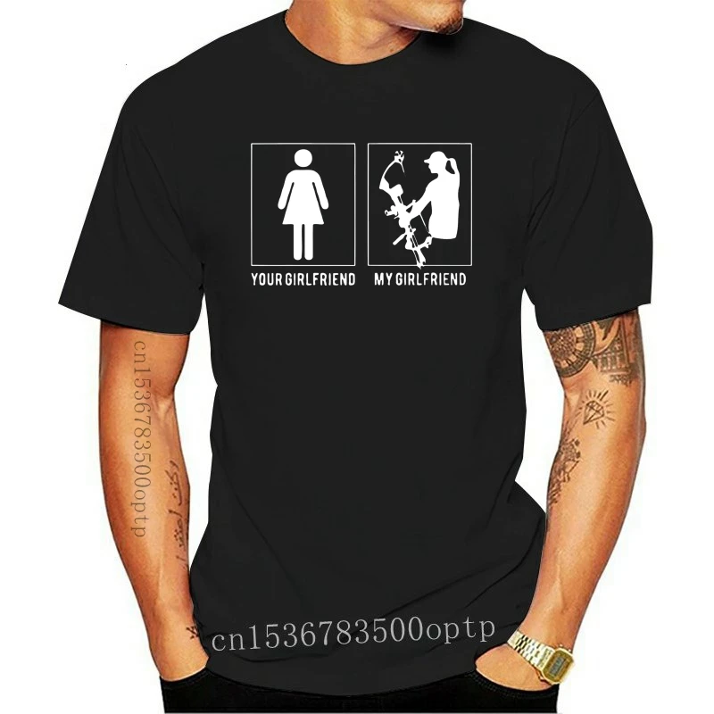 

New Brand Your Girlfriend My Girlfriend 2021 Summer Men Short Sleeve T-Shirt