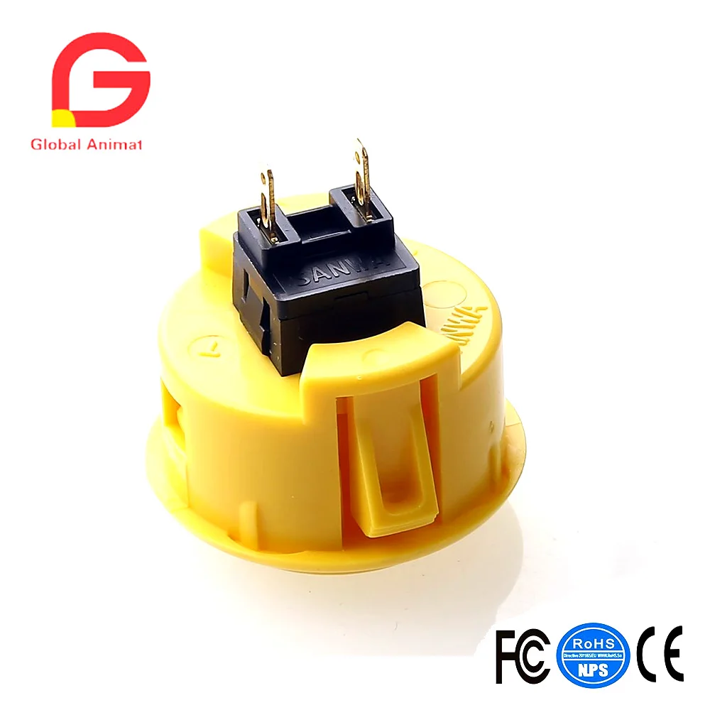 

50 Piece Japan Sanwa Original OBSF-30 Push Button 30mm Buttons For Arcade Joystick & Video Game Console Raspberry Pi
