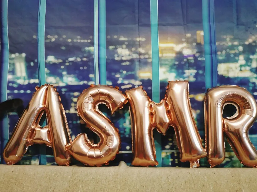 

Rose Gold Letter Balloon Anniversary Birthday Party Decorations Wedding Decor Alphabet Balloons Baby Shower Kids Toy Supplies
