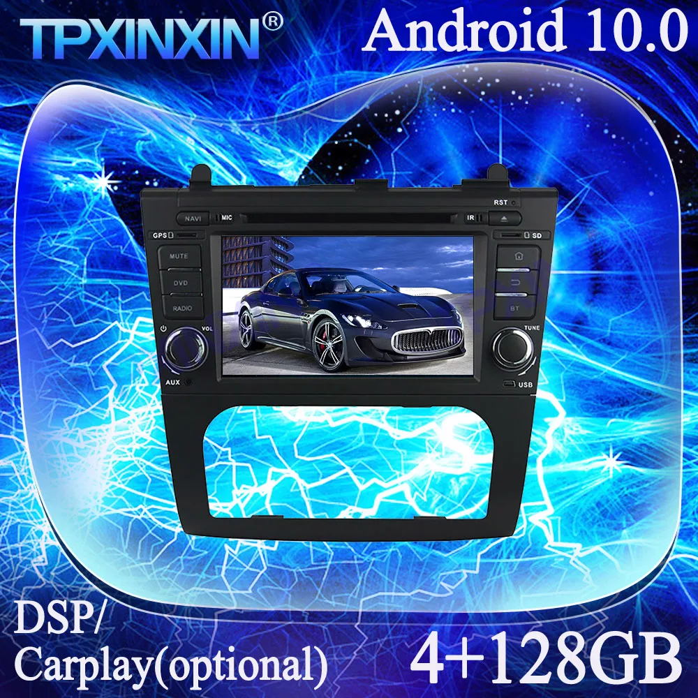 DSP Android 10 PX6 IPS Carplay 4G + 128G для Nissan Altima 2013-2014 мультимедийный плеер магнитофон GPS