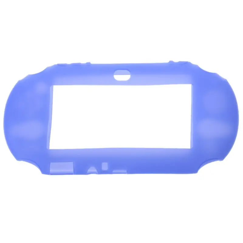 Силиконовый резиновый мягкий защитный чехол для Sony PlayStation PS Vita 2000 | Электроника