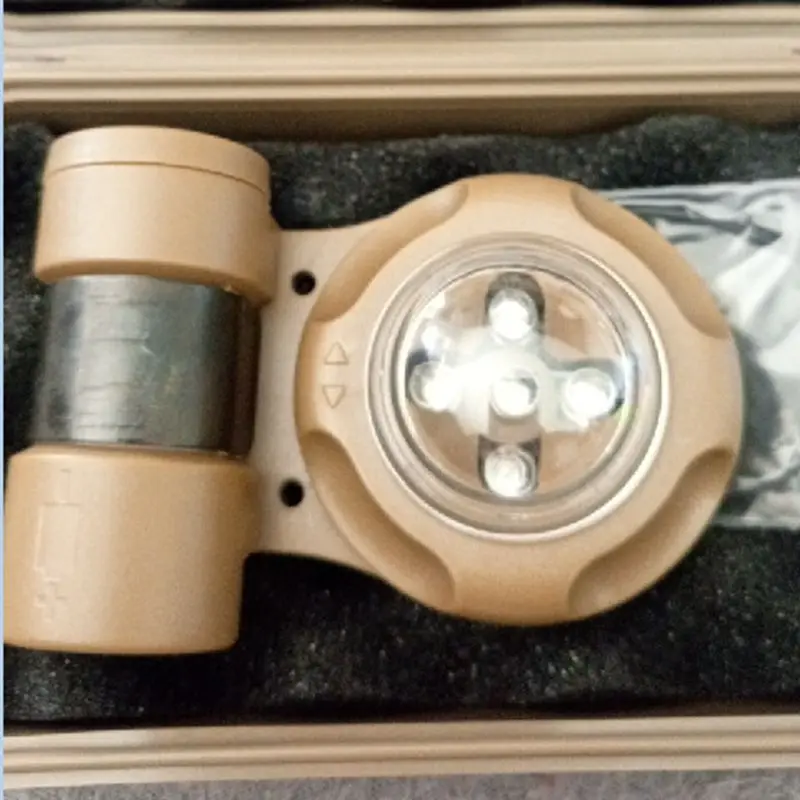 Online Lampu Taktis Airsoft VIP Versi Segel IR Lampu Strobo Lampu Bertahan Hidup 2x Inframerah, 3x Lampu Hijau Senter SOS EX079