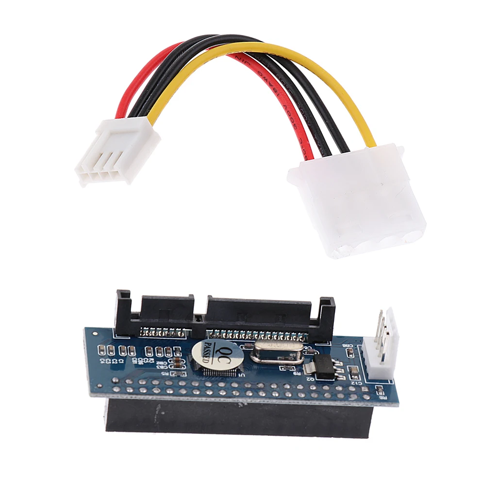 

40-контактный разъем IDE/SATA 7 + 15P 22-Pin SATA адаптер 3,5 ''PATA карты