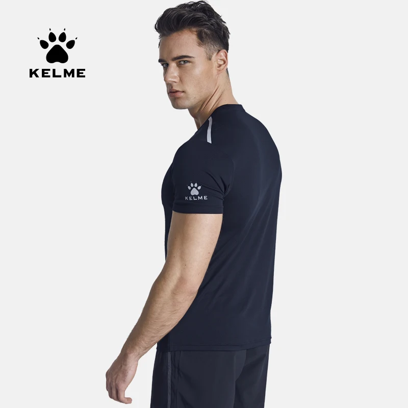 Мужская Спортивная Футболка KELME мужская повседневная спортивная одежда для бега