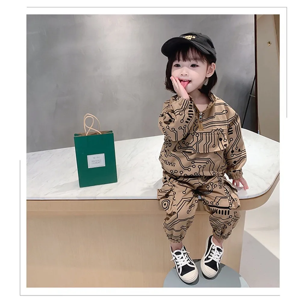 

2pac Baby Boys Girls Overalls Trousers Baby Girls Cotton Overalls Fashion Outfit Trousers Casual Loose For 2-8 Years