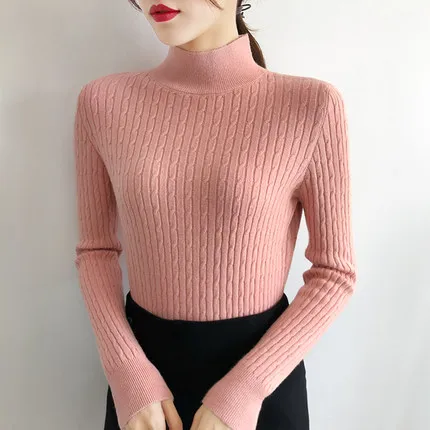 OHCLOTHING весенний корейский короткий Универсальный Зимний свитер вязаная рубашка с длинным рукавом свободный женский свитер пуловер - Цвет: X   P