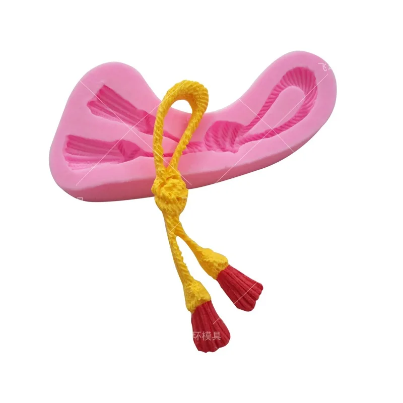 

Diy Rope Silicone Mold For Fondant Chocolate Epoxy Sugarcraft Mould Pastry Cupcake Decorating Kitchen Accessories
