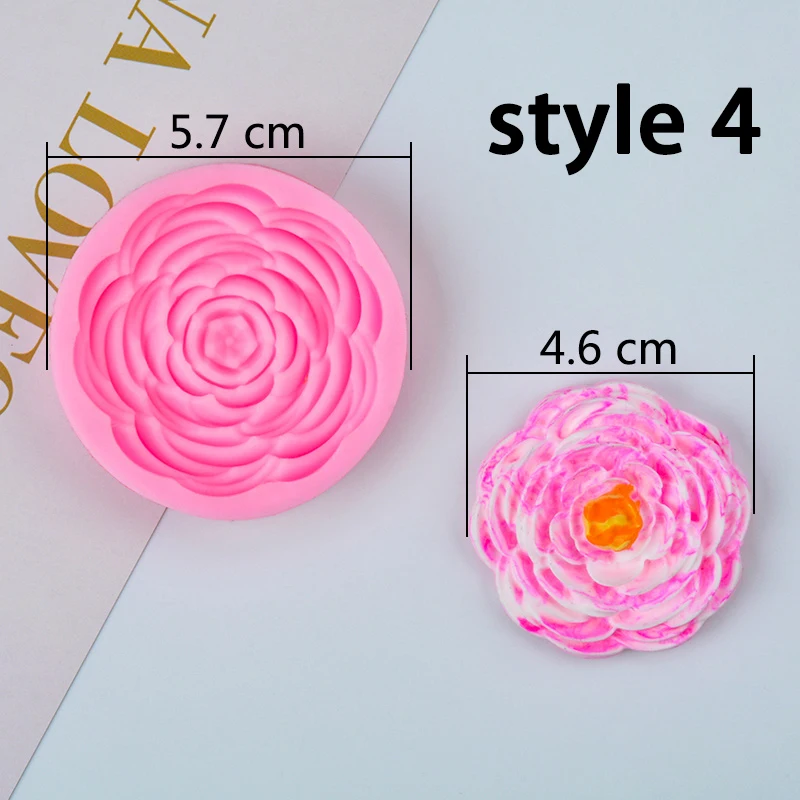 FUNBAKY силиконовая форма для изготовления мыла формы буханки в форме цветка