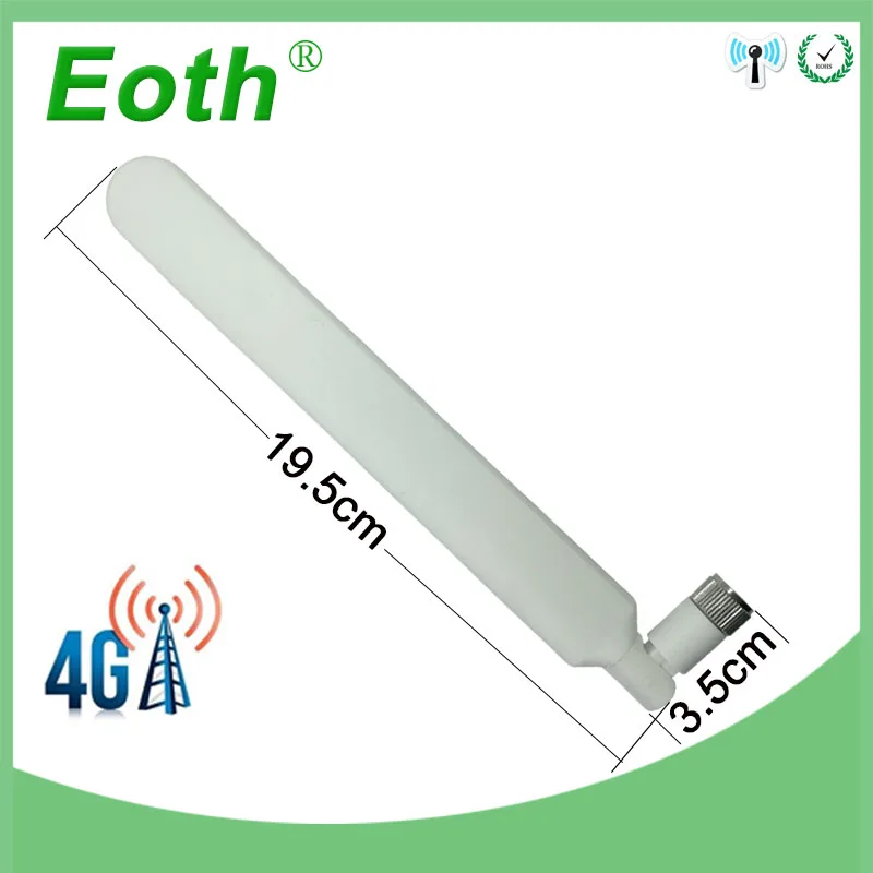 2 шт 4G LTE Антенна 12DBI SMA разъем antena внешняя антенна 698~ 960 МГц/1710~ 2690 МГц для huawei маршрутизатор модем повторитель
