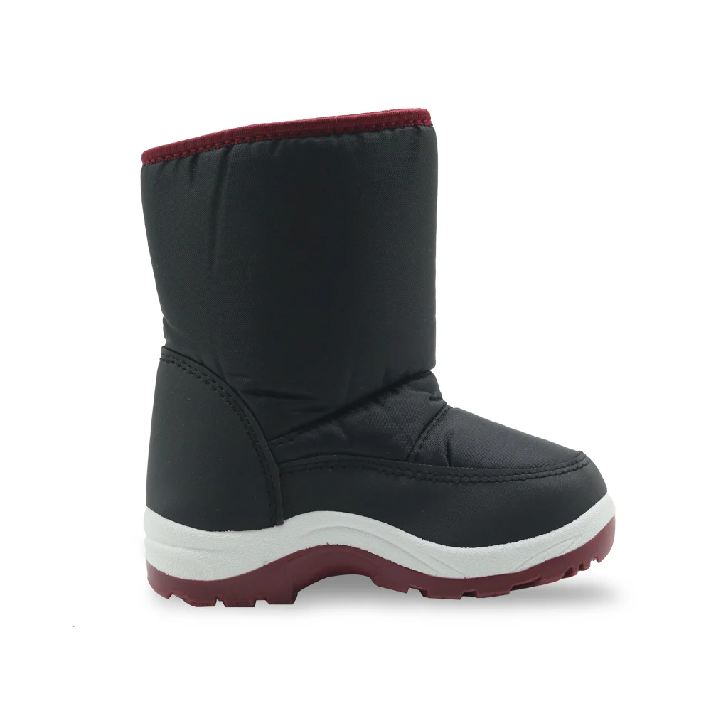 Зимние ботинки Apakowa для мальчиков Детские Водонепроницаемые плюшевые теплые с