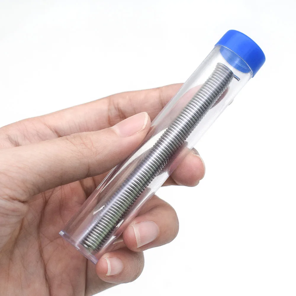 Оловянная проволока высокой степени очистки 10 г 1 мм со сварочным проводом