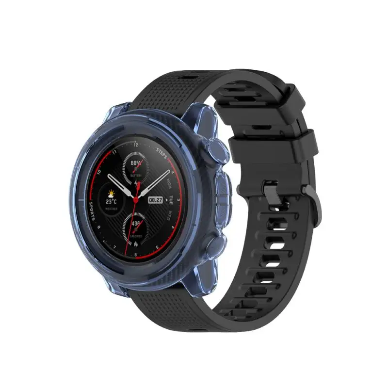 Подходит для смарт-часов Amazfit Stratos 3 Huami спортивные часы защитный чехол мягкий ТПУ
