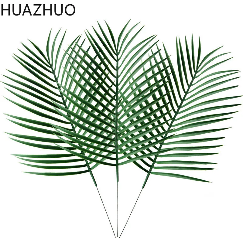Искусственная пальма букет искусственных листьев ветки большое зеленое