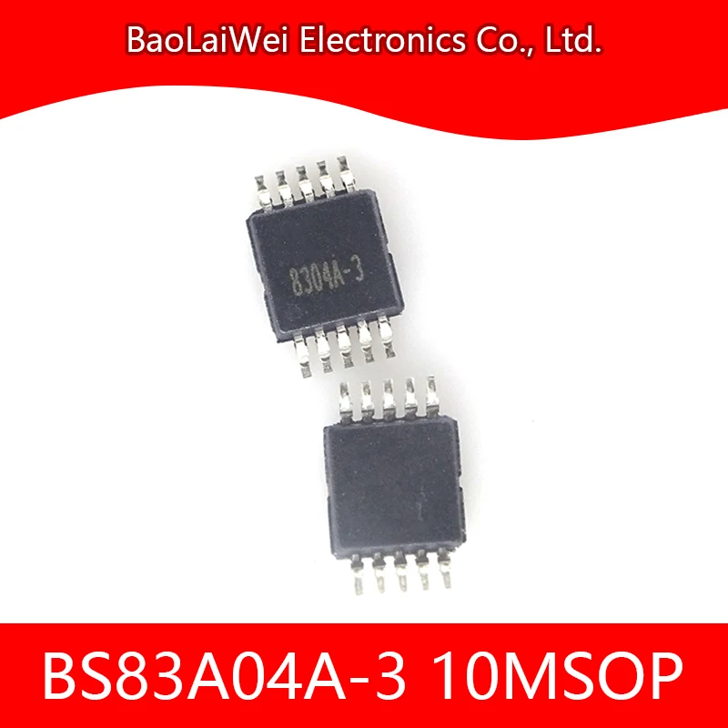 

5pcs BS83A02A-4 BS83A04A-3 BS83A04A-4 6DFN 8SOP 10MSOP ic chip Electronic Components