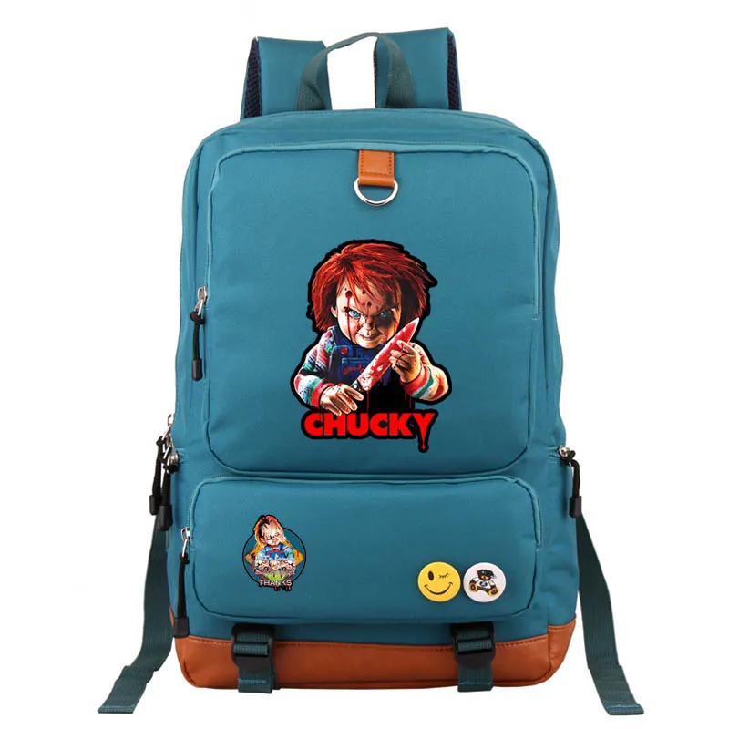 Новый Чаки рюкзак Для мужчин Повседневное печатных для путешествий на открытом