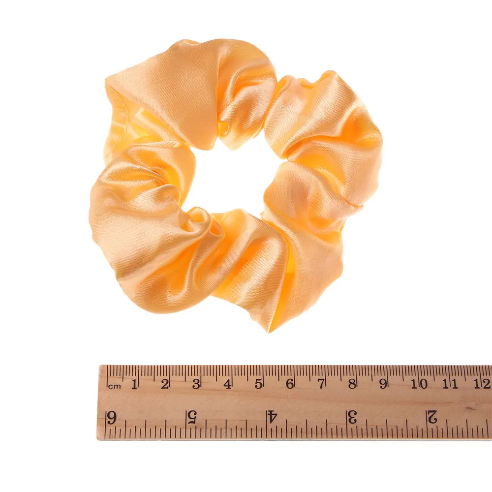 Новое поступление 2020 модные женские красивые атласные резинки для волос яркие