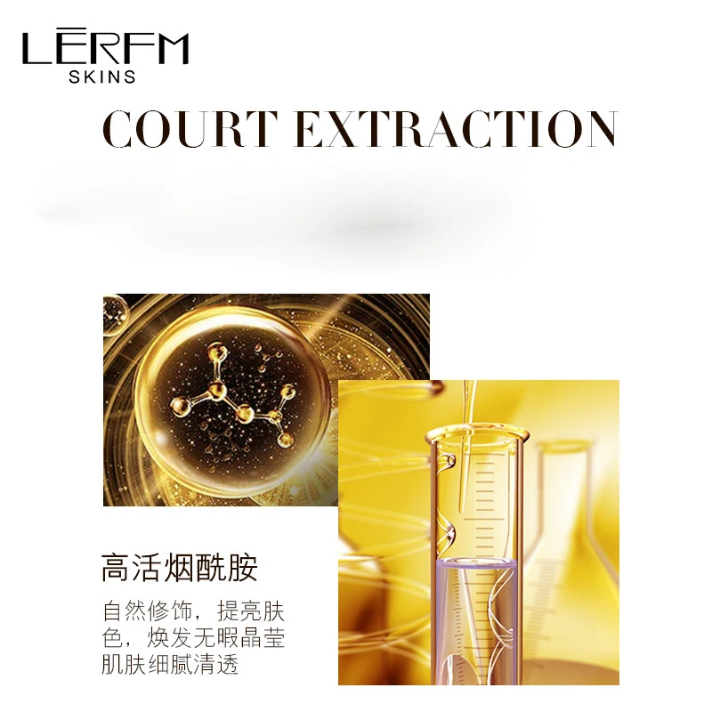 LERFM Nicotinamide Noble Women's Cream Lazy People's Pigment Hydrates Moisturizes Brightens Anti-old | Красота и здоровье