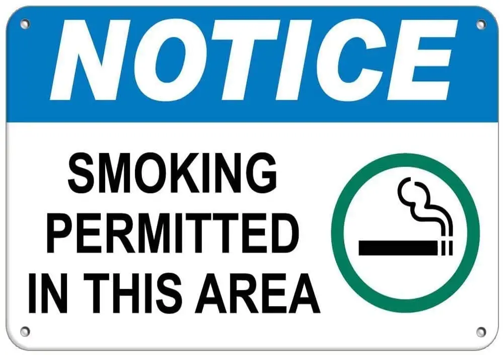 

Oxygen Use Notice Warning Traffic Notice Road Safety Street Metal Tin Sign 8 X 12 Inch